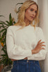 Halifax Puff Sleeve Knit Sweater